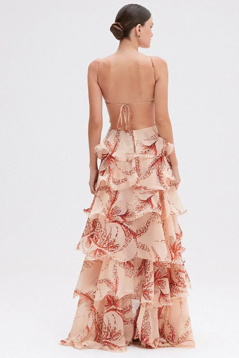 Robe Ibiza en Soie Élégante – Maison Claire et Sylvie