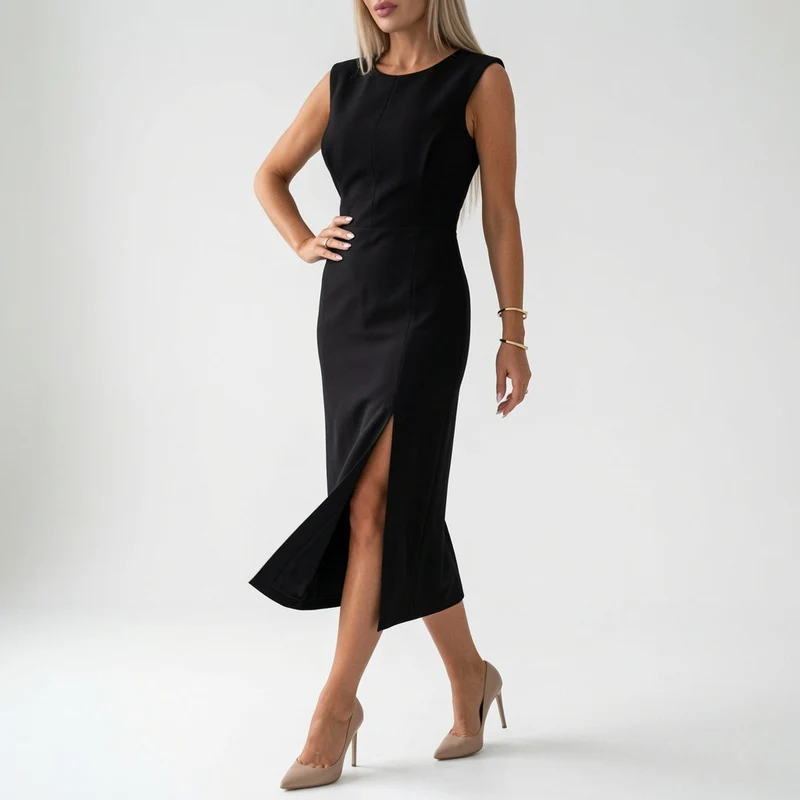 Loredana™ — Robe midi élégance silhouette raffinée