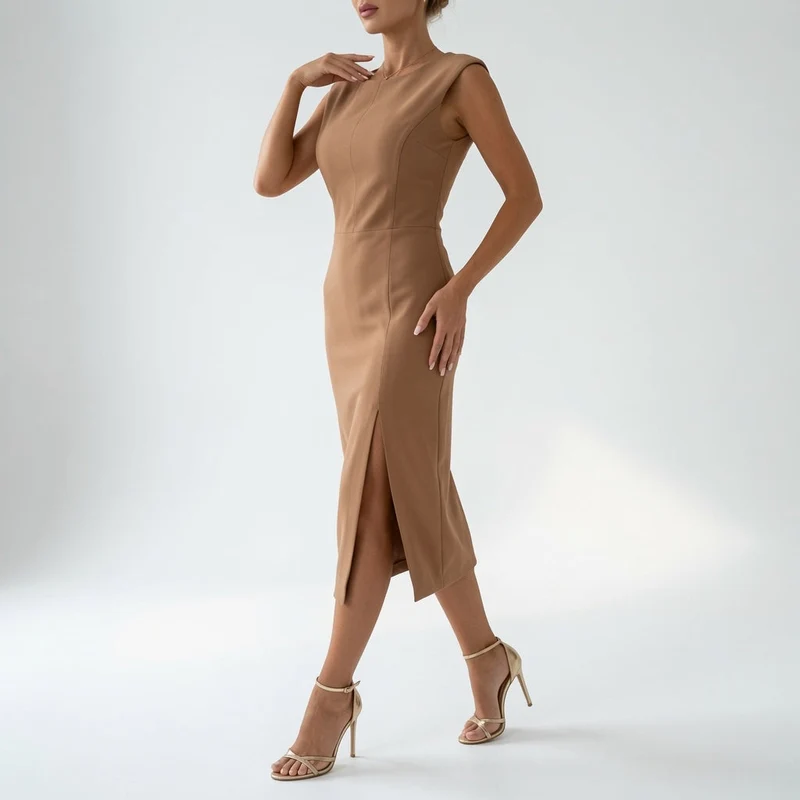 Loredana™ — Robe midi élégance silhouette raffinée