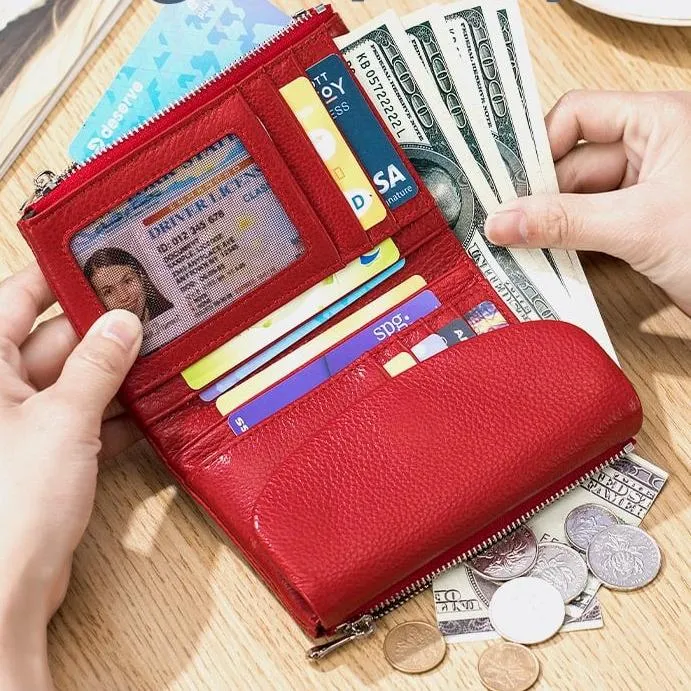 Valéria™ — Portefeuille cuir élégant organisation pratique