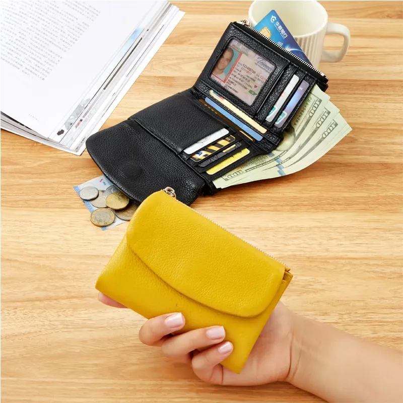 Valéria™ — Portefeuille cuir élégant organisation pratique