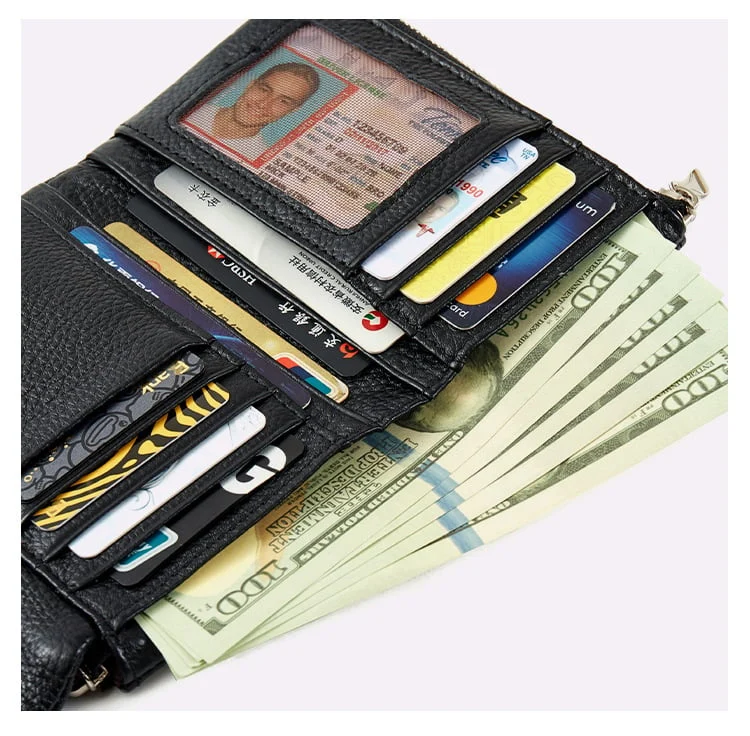 Valéria™ — Portefeuille cuir élégant organisation pratique