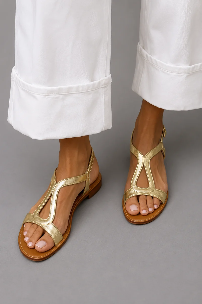 Ludovica | Sandales Sole d'Été Confort