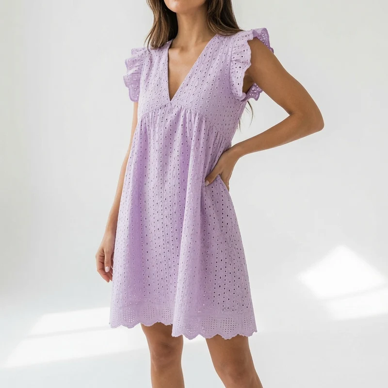 Aurésiane™ — Robe bohème fluide charme estival
