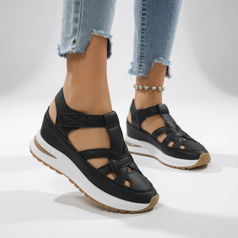 Aurélisse™ — Sandales plateforme ergonomiques confort estival