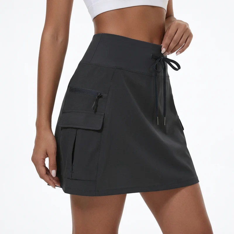 Valessia™ — Jupe-short cargo élégance sportive