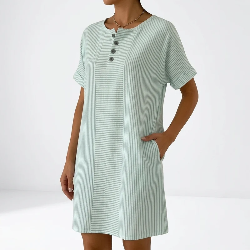 Auréssia™ — Robe chemise légère confort quotidien