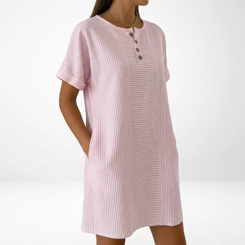 Auréssia™ — Robe chemise légère confort quotidien