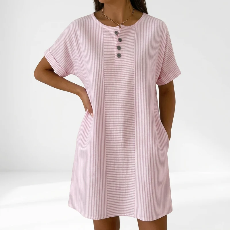 Auréssia™ — Robe chemise légère confort quotidien