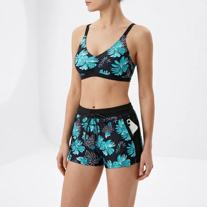 Natéline™ — Ensemble trois pièces tankini brassière short