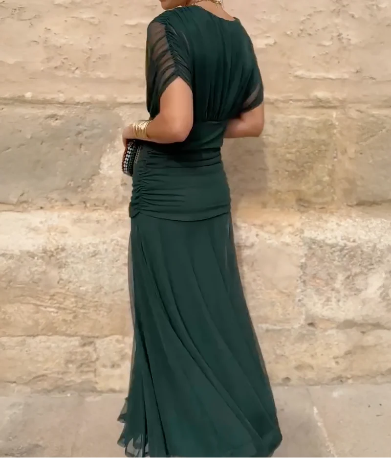 Lady™ - Robe portefeuille à coupe drapée