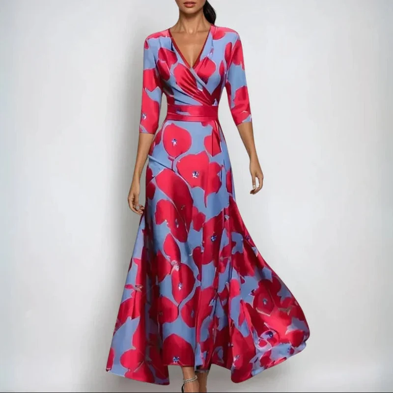 Sanne™ - Robe confortable avec des manches trois-quarts