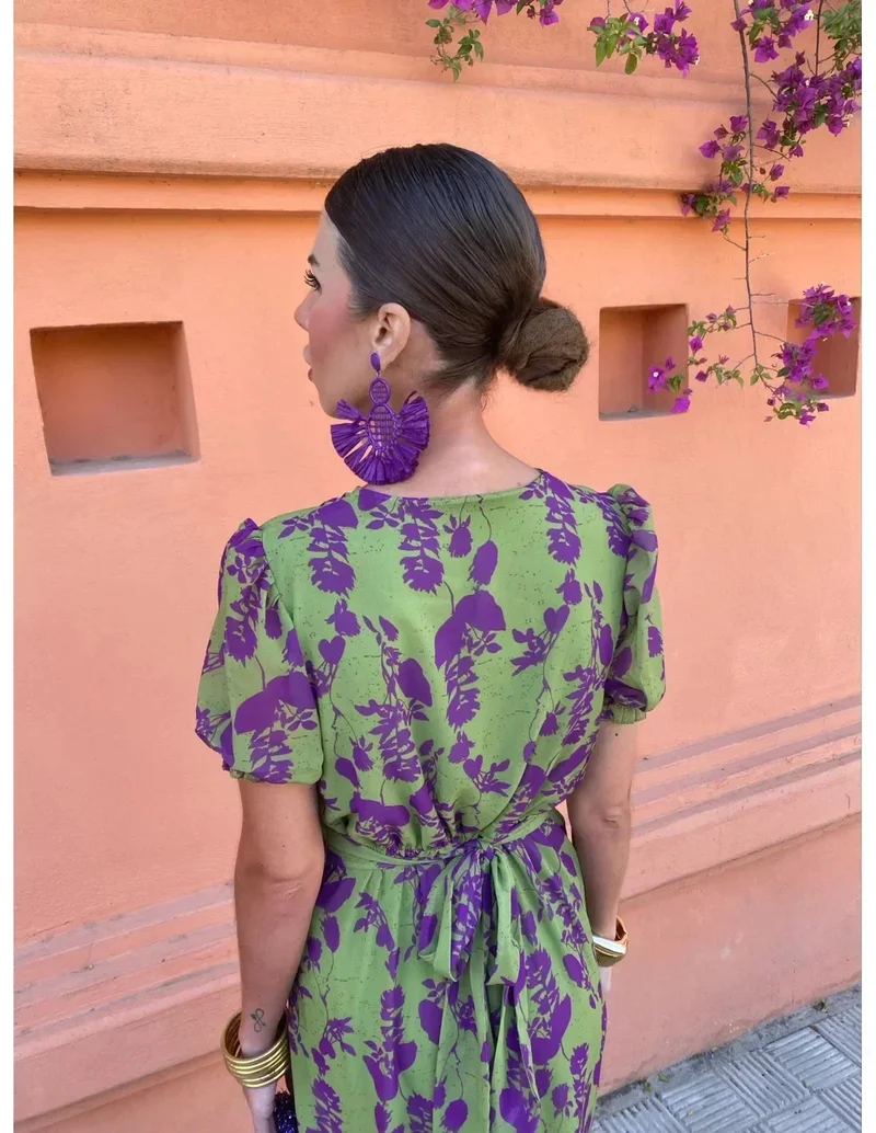 Lieke™ - Robe d'été colorée