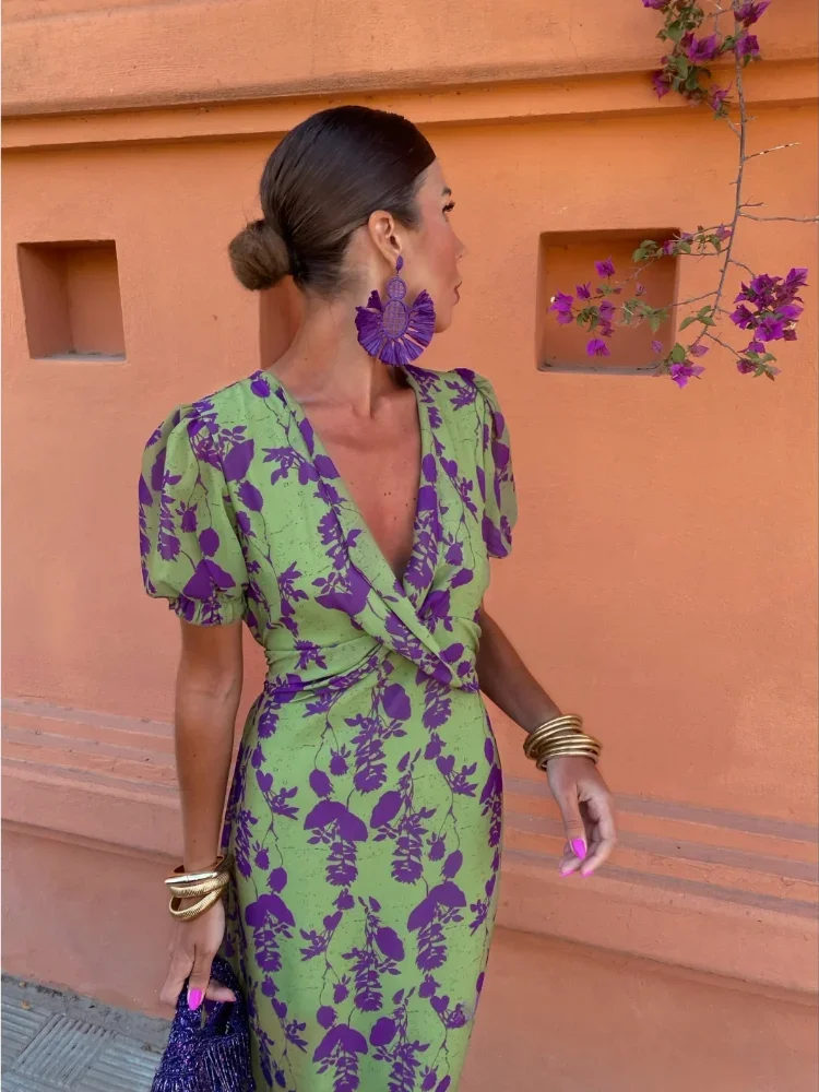 Lieke™ - Robe d'été colorée