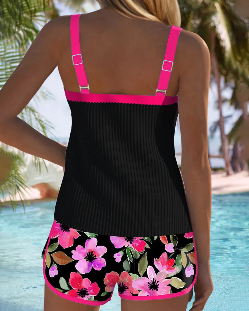 Laluna® | Ensemble Tankini Élégant Deux Pièces