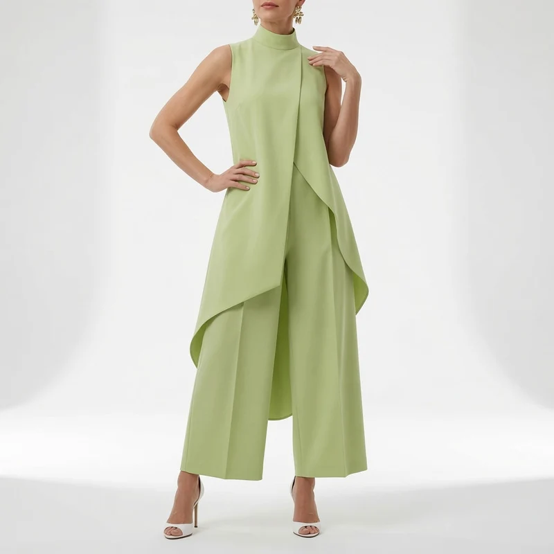 Éléssara™ — Ensemble asymétrique fluide élégance moderne