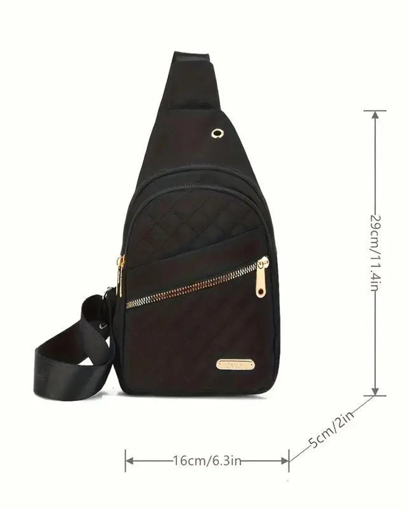 Sac À Dos Sling Crossbody Pour Femme Homme