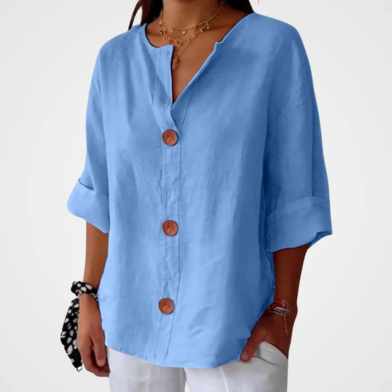 DELACROIX | Blouse Raffinée à Volants Marie
