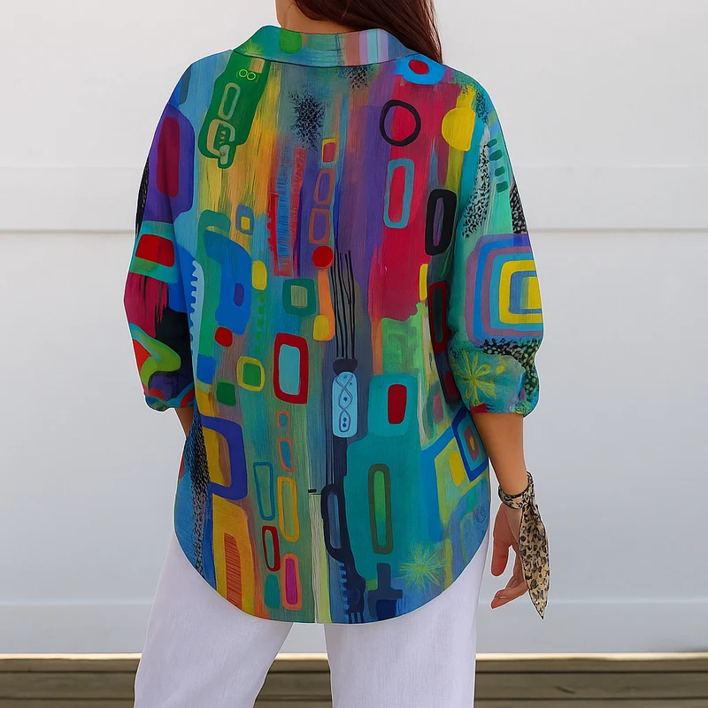 DELACROIX | Blouse Fluide Printanière Camille
