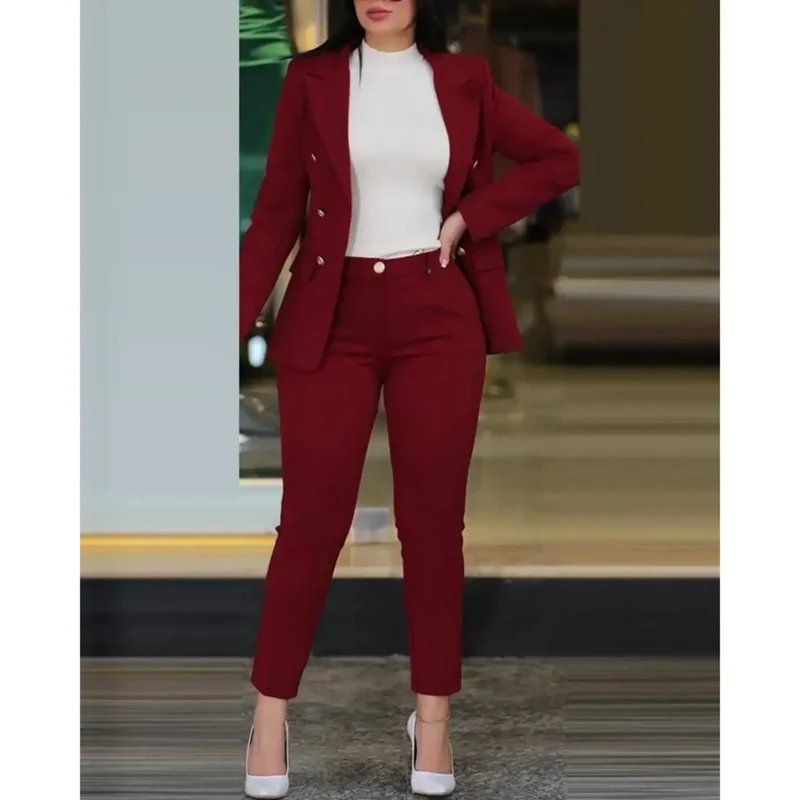 Femmes Blazer et Pantalon | Slim Fit