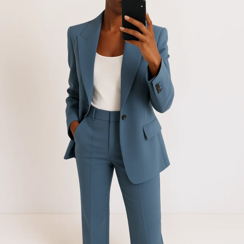 Melynda™ Élégant Ensemble de Costume Deux Pièces