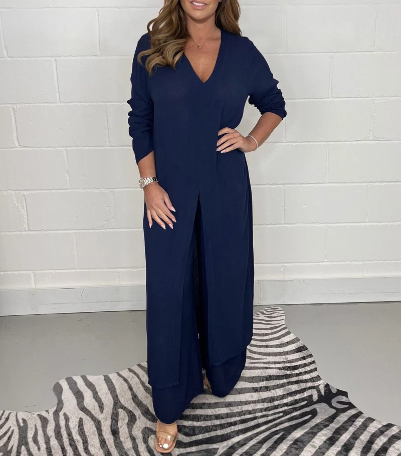 Cherly™ Ensemble Douillet à Deux Pièces