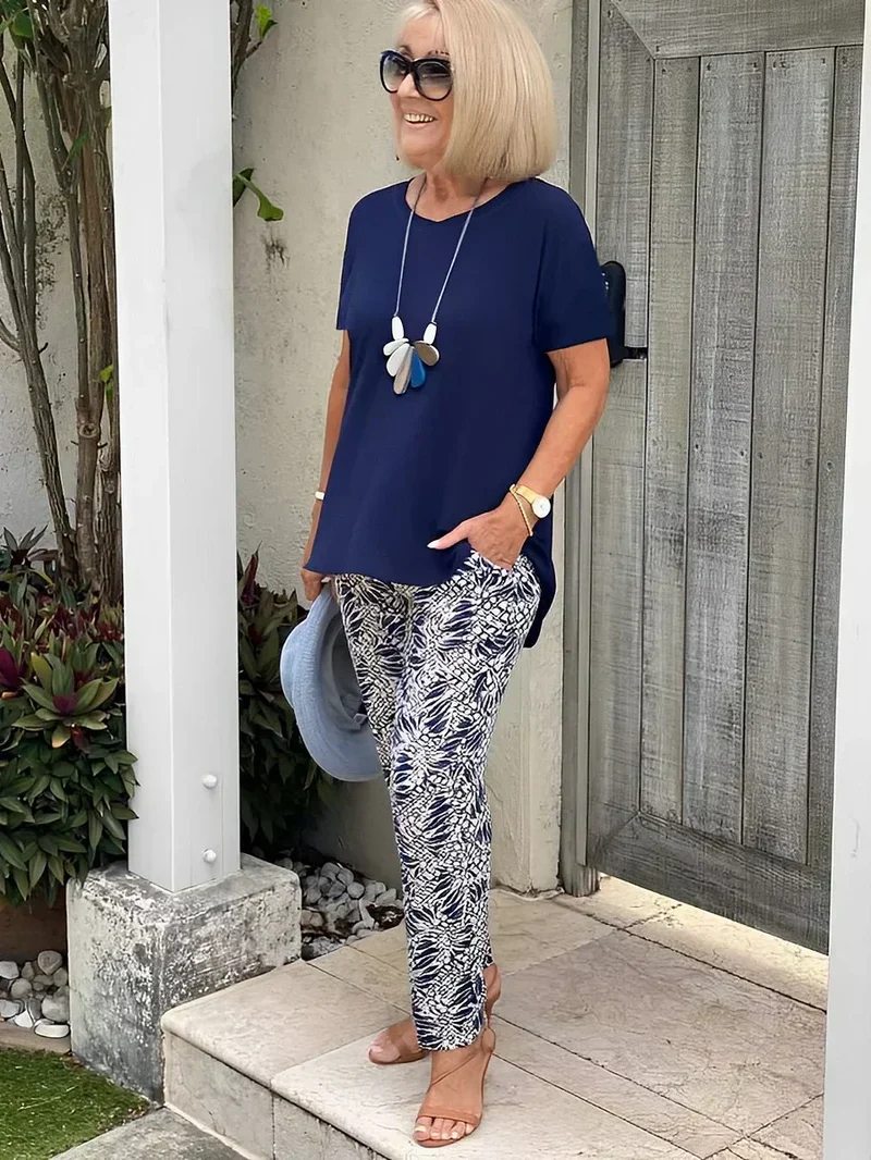 Ensemble Casual à Deux Pièces Leticia™