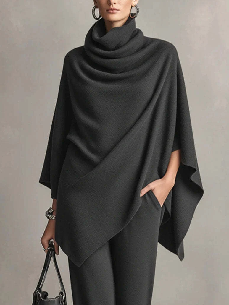 Sabriina™ | Ensemble Chic à Drapé Deux Pièces