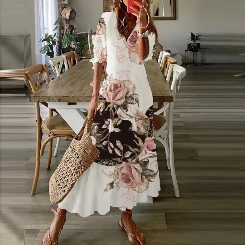 Anna | robe maxi bohème