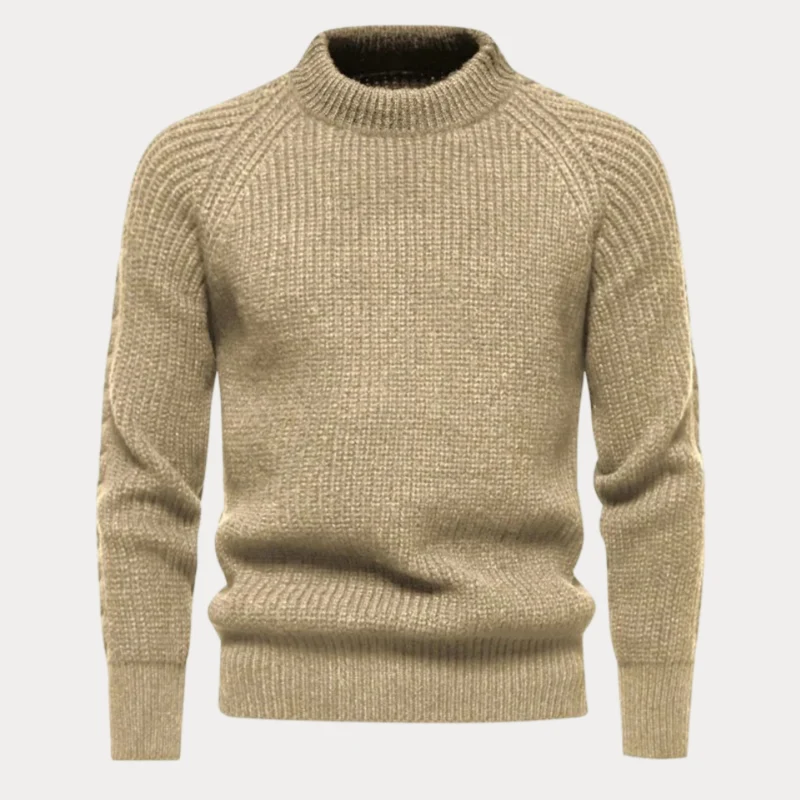 Daxon | Pull Col Roulé de printemps pour Homme