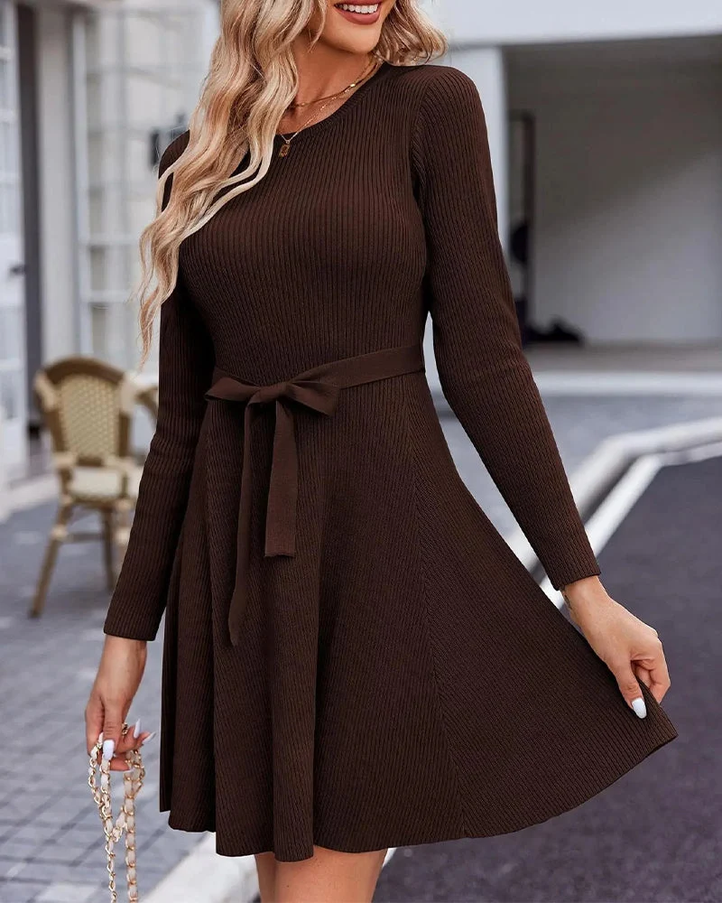 Robe Manche Longue Attache