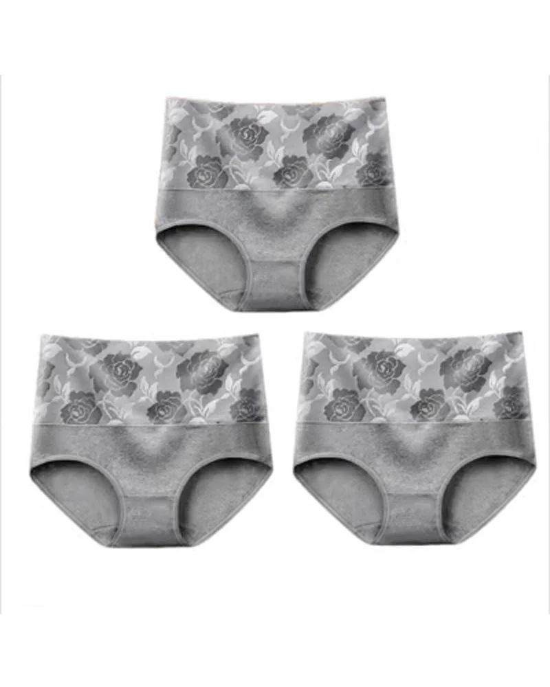 🔥 Culotte Femme Taille Haute Gain De Ventre En Coton Pur, Grande Taille
