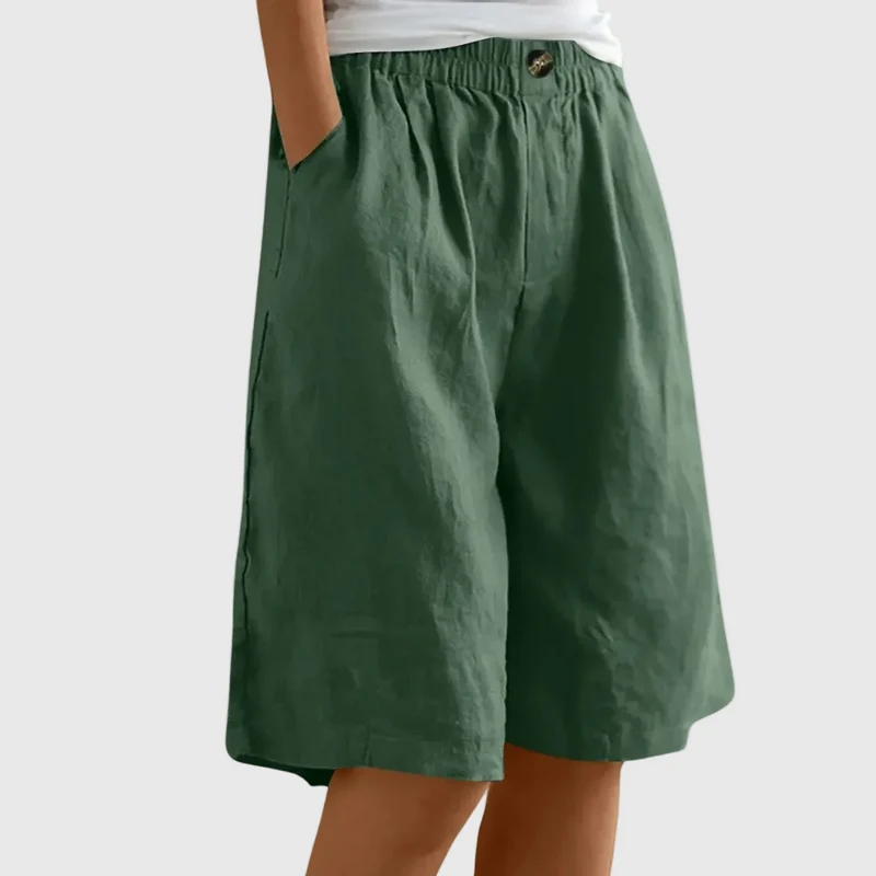 DELACROIX | Shorts Amples Taille Élastique Marie