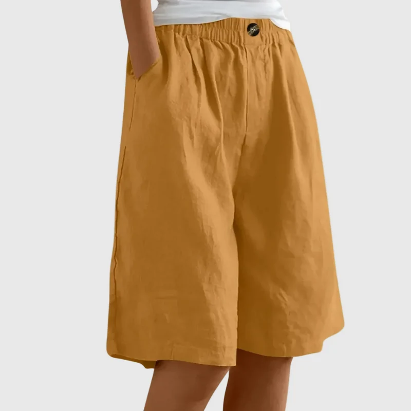 DELACROIX | Shorts Amples Taille Élastique Marie