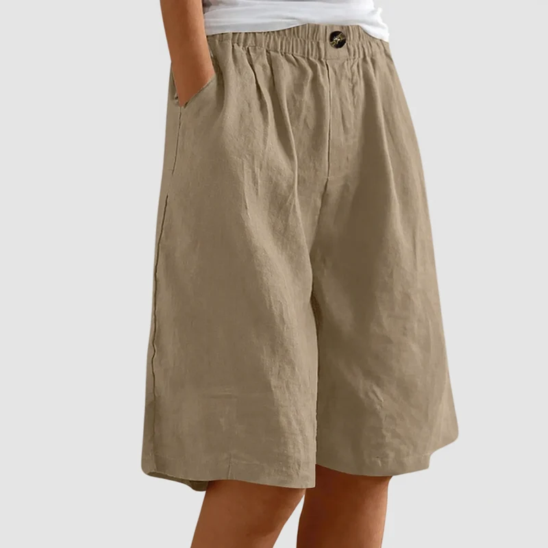 DELACROIX | Shorts Amples Taille Élastique Marie