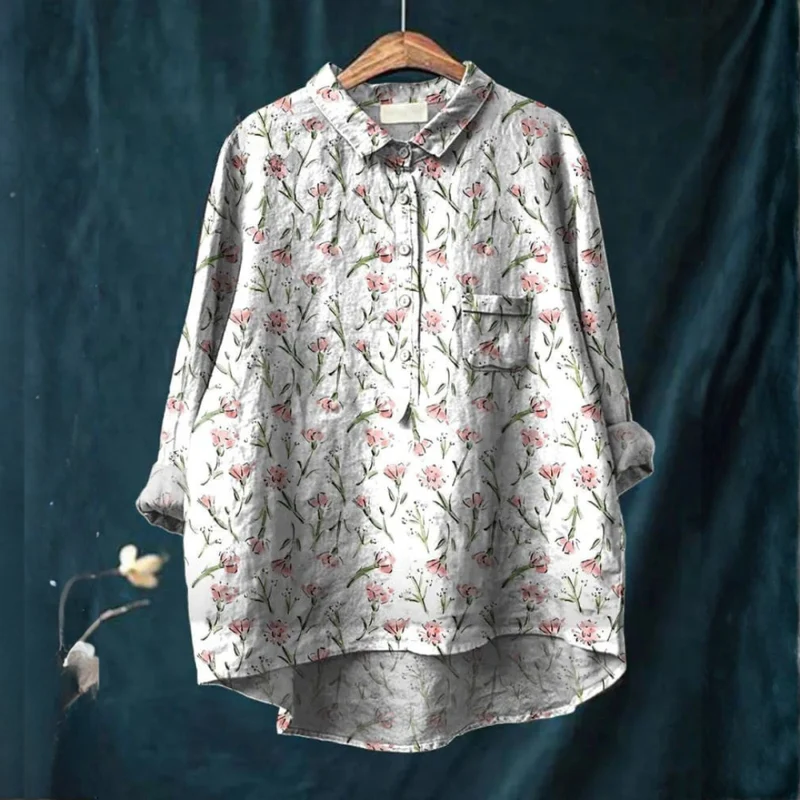 DELACROIX | Chemise Élégante à Motif Brigitte