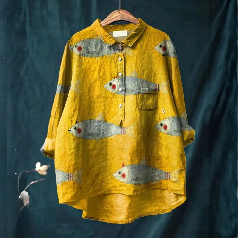 DELACROIX | Chemise Élégante à Motif Élodie