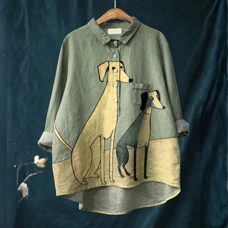 DELACROIX | Chemise Élégante à Motif Bérénice