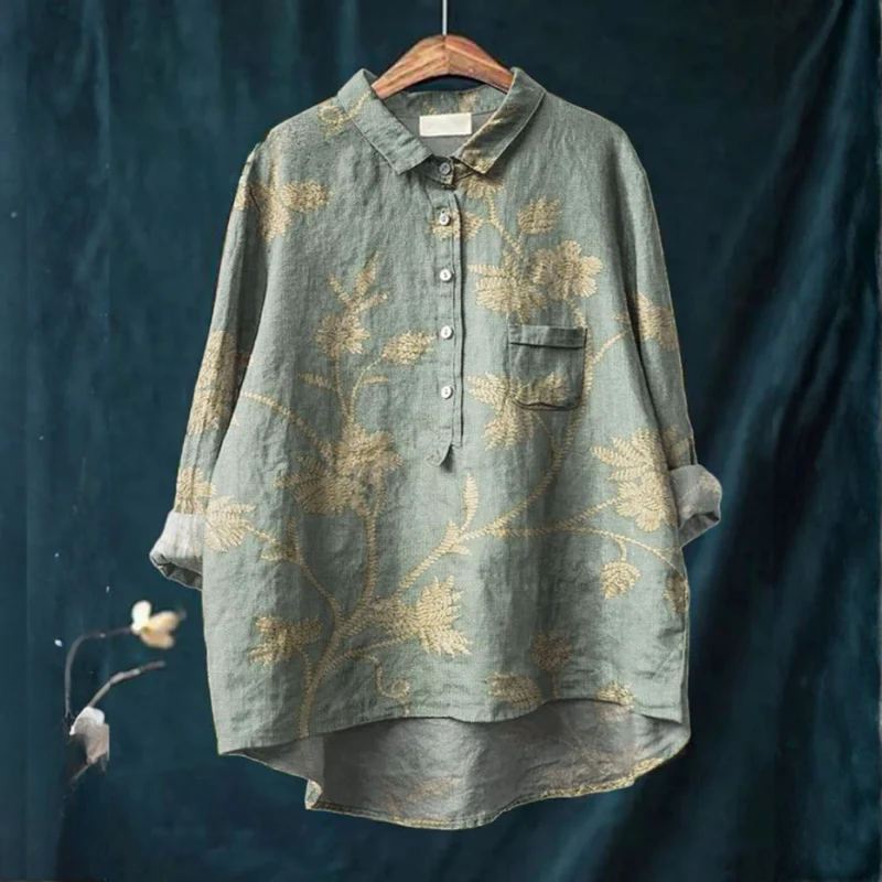 DELACROIX | Chemise Élégante à Motif Léonie