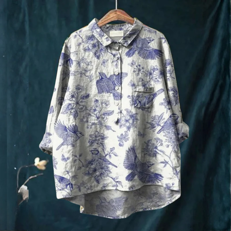 DELACROIX | Chemise Élégante à Motif Florence