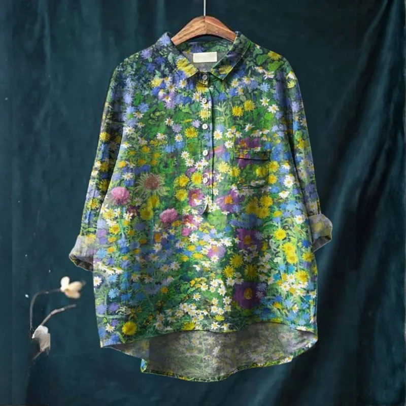 DELACROIX | Chemise Élégante à Motif Céleste