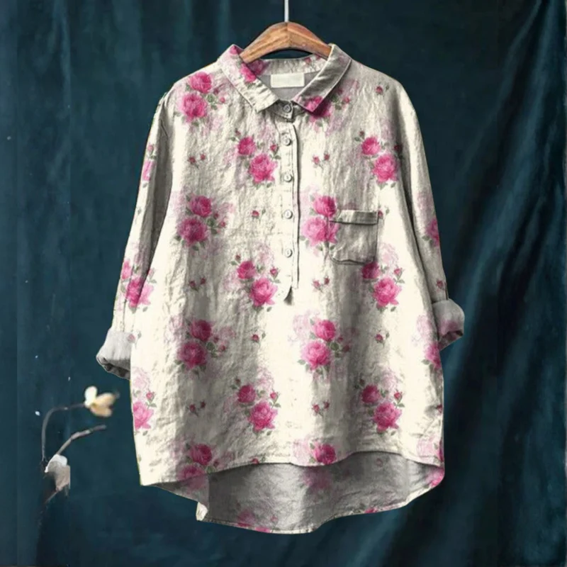 DELACROIX | Chemise Élégante à Motif Margot