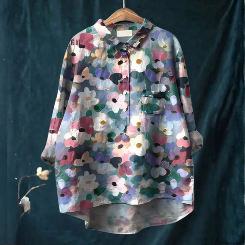 DELACROIX | Chemise Élégante à Motif Émilie