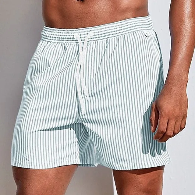 Azlan | Short de Bain Classique et Élégant à Rayures pour Homme