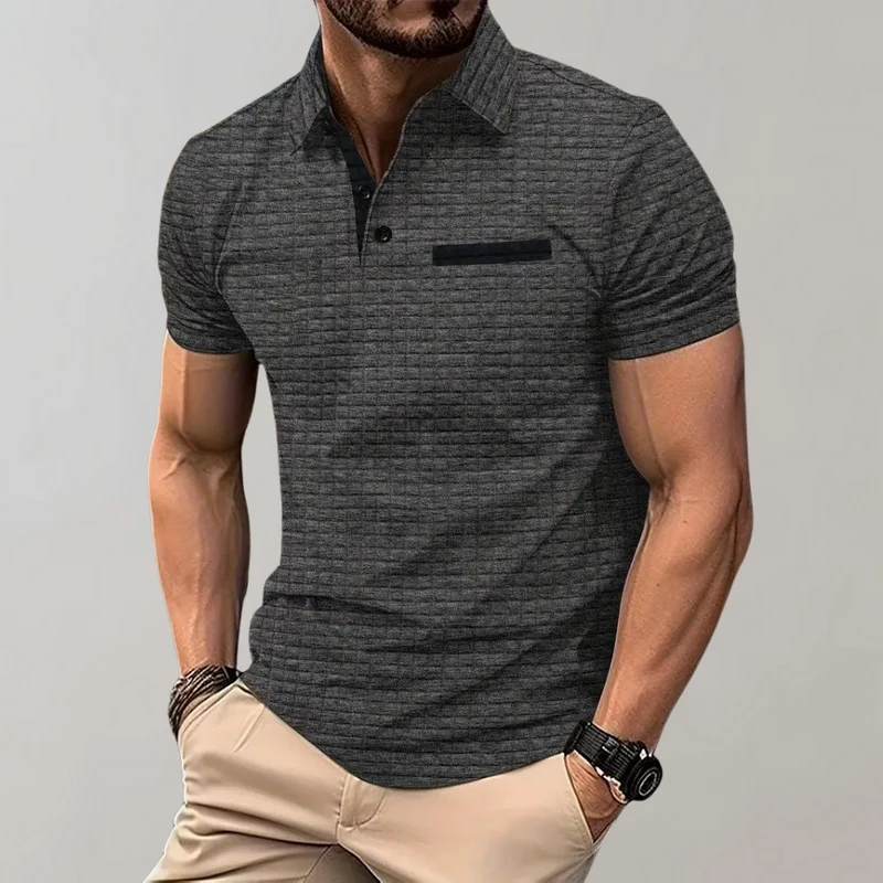 Frank | Polo polyvalent en tissu confortable pour hommes
