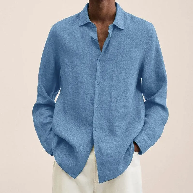 Giovanni | Chemise élégante en lin pour homme
