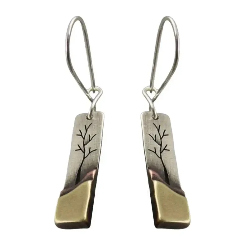 Gouttes de Feuille Lune Vintage