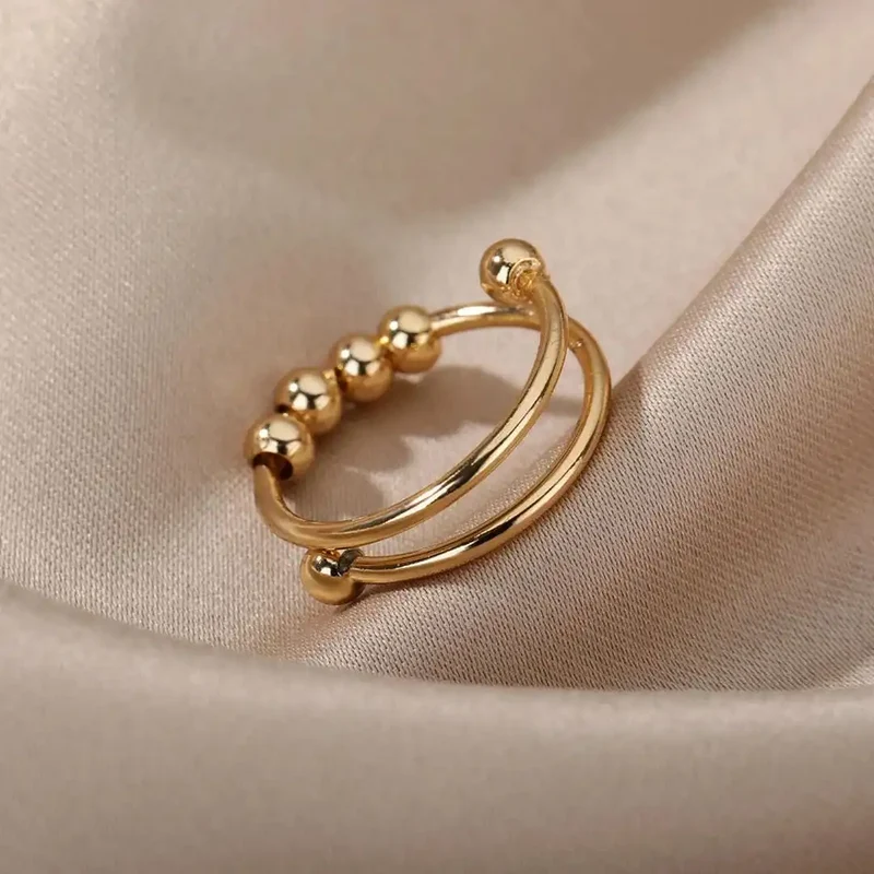 Bague en Perles Antistress et d'Anxiété