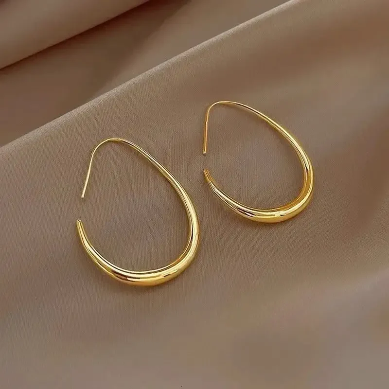 Boucles d'Oreilles en Aro Dorées Vintage