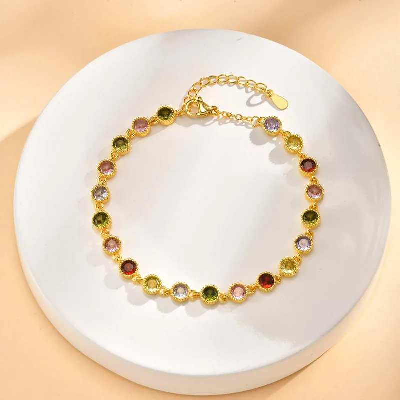 Bracelet Charm Arc-en-Ciel Lumineux